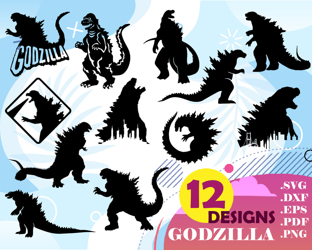 Download Godzilla Svg Godzilla Bundle Svg Godzilla Silhouette Godzilla Cut F Clipartic