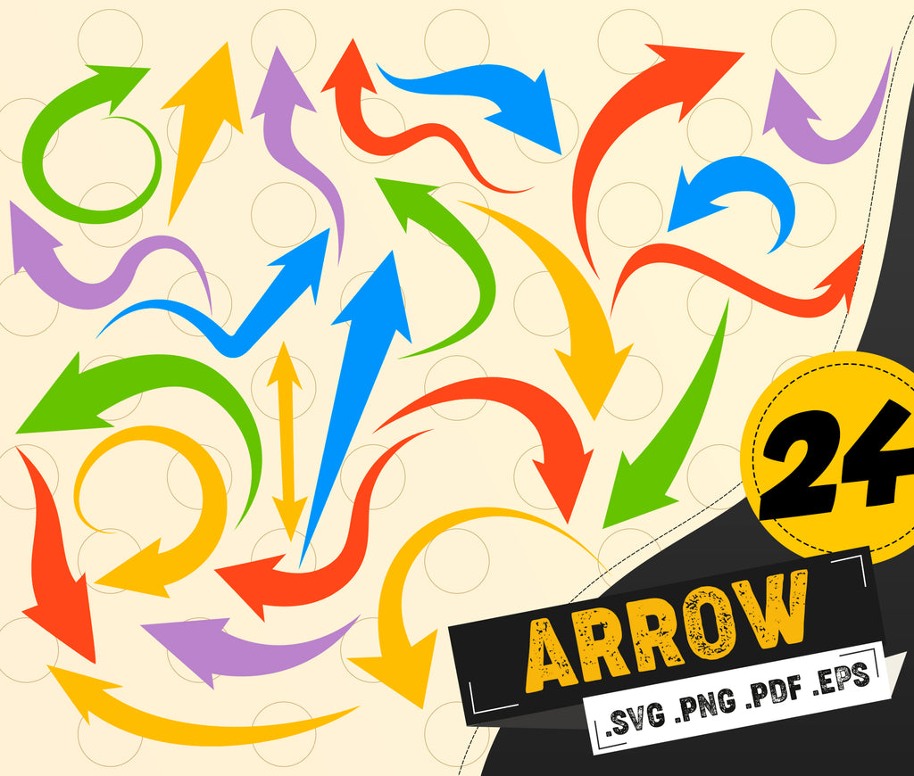 Download Arrow Svg Arrow Clipart Arrow Vector Digital File Graphic Design Arr Clipartic