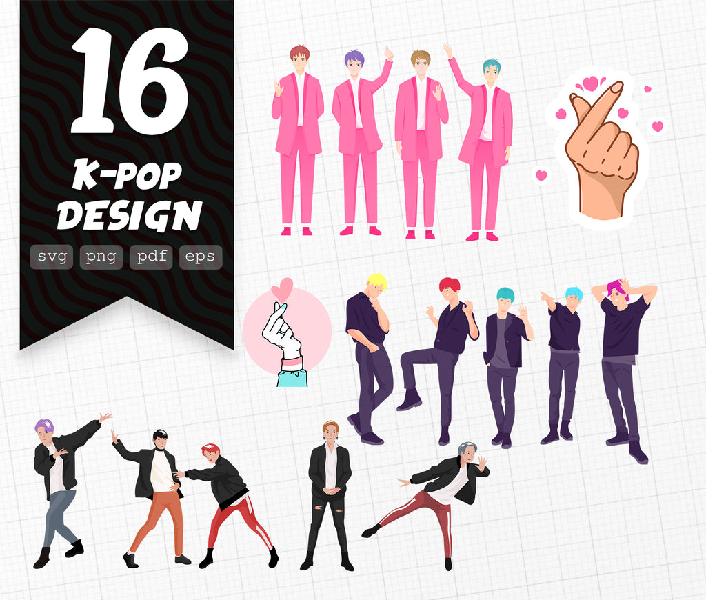 Download Bts Svg Bundle Boys Band Svg Bts Shirt Dynamite Bts Svg Bts Mask B Clipartic