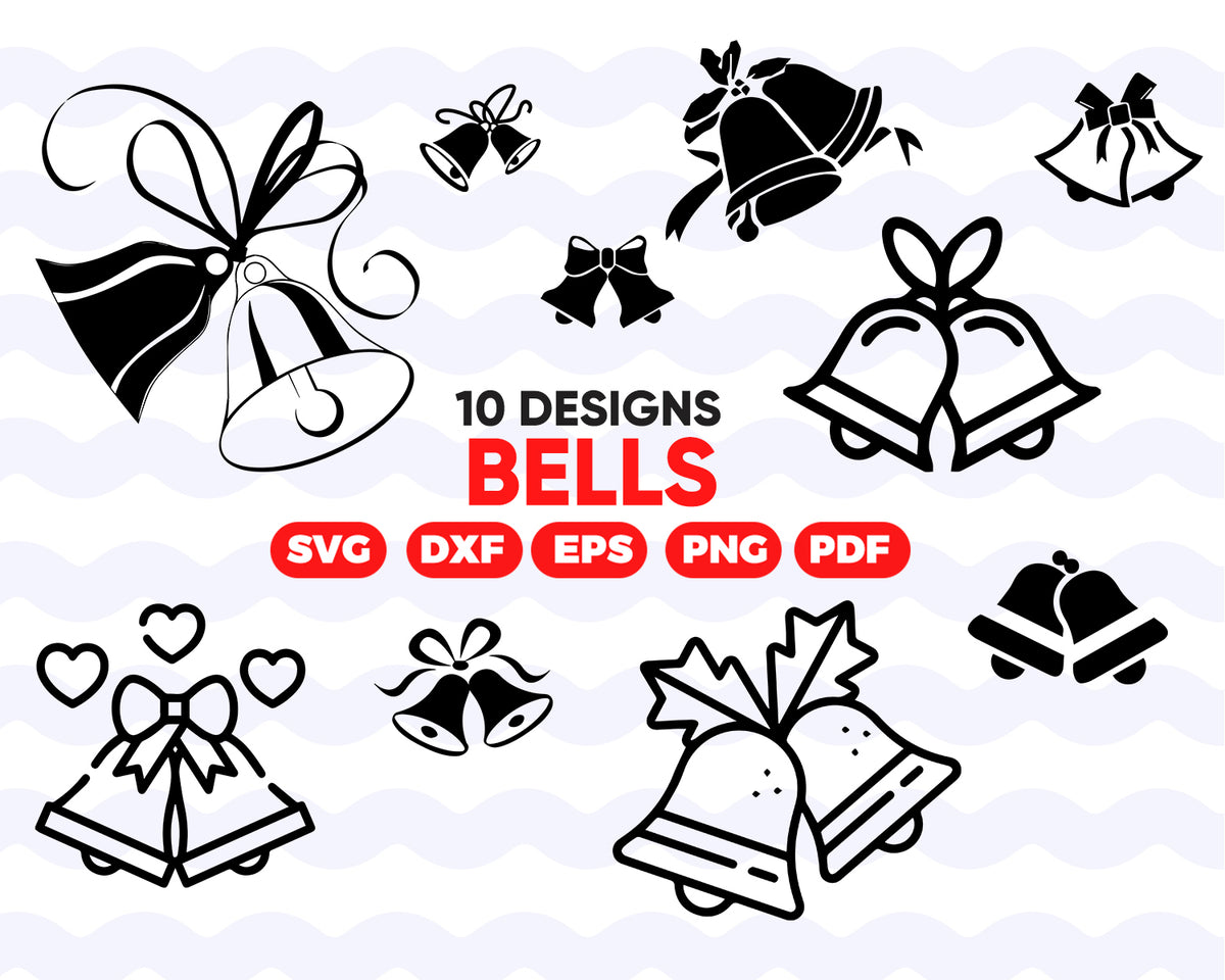 Download BELLS SVG, bell svg, easter svg, wedding bell, wedding svg ...