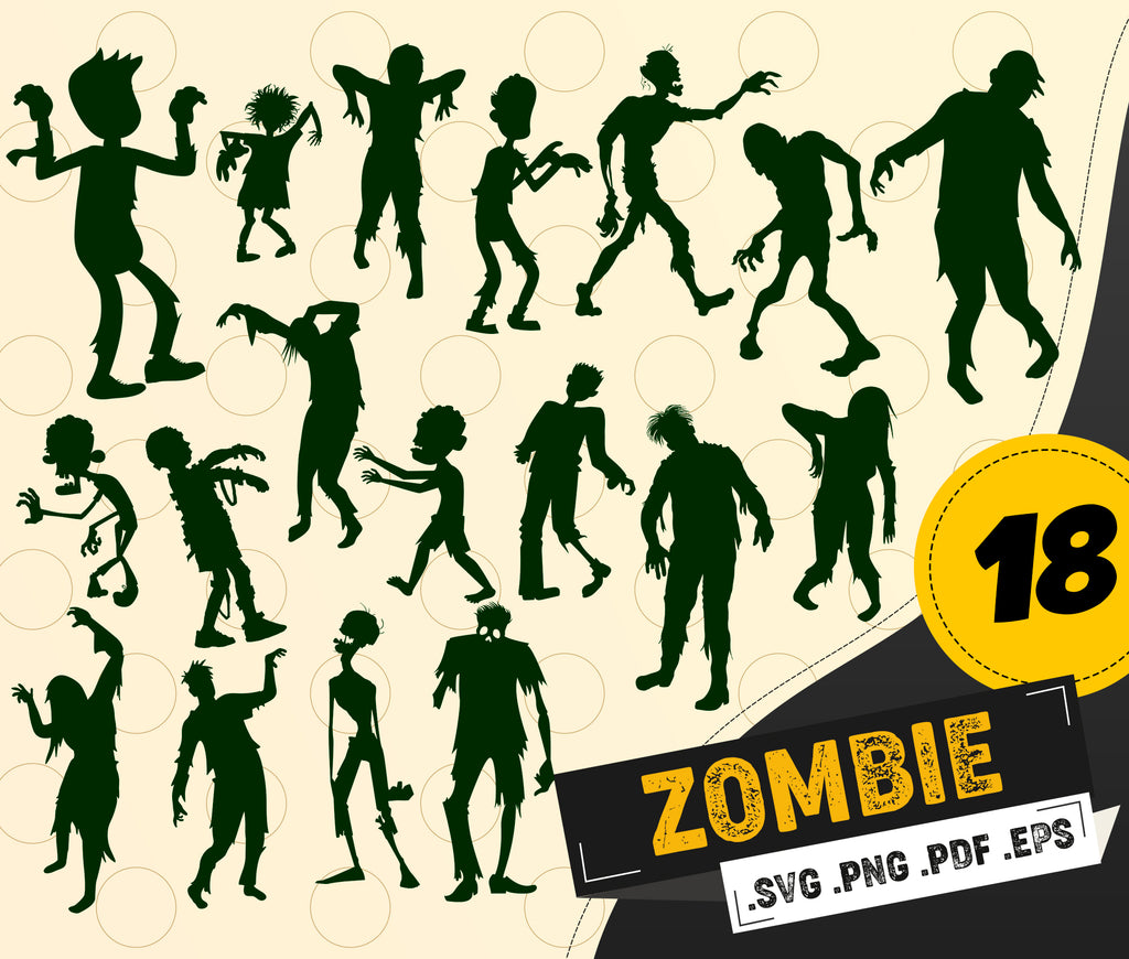 Download Zombie Svg Zombie Silhouettes Zombie Svg Zombie Silhouettes Svg Ha Clipartic