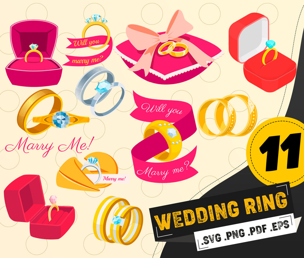 Download Engagement Ring Svg Wedding Ring Svg Engagement Ring Clipart Engagemen Clipartic