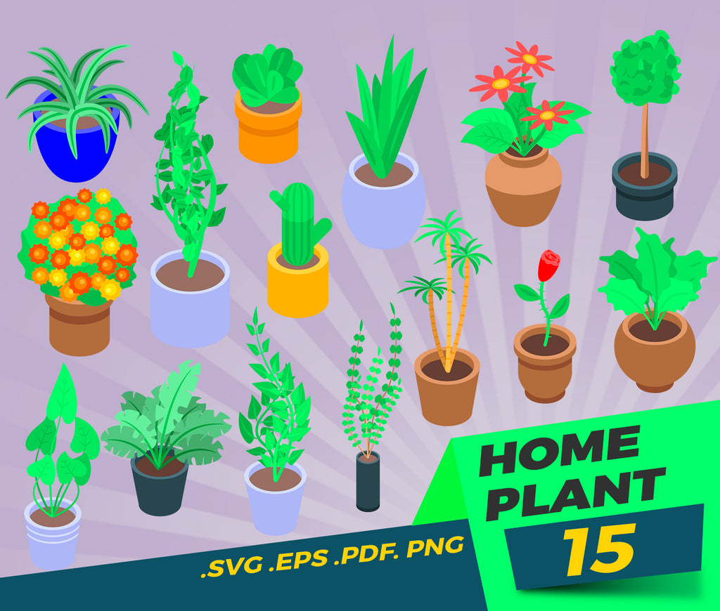 Download Home Plant Svg Plants Svg Bundle Svg Potted Plants Svg Gardening H Clipartic
