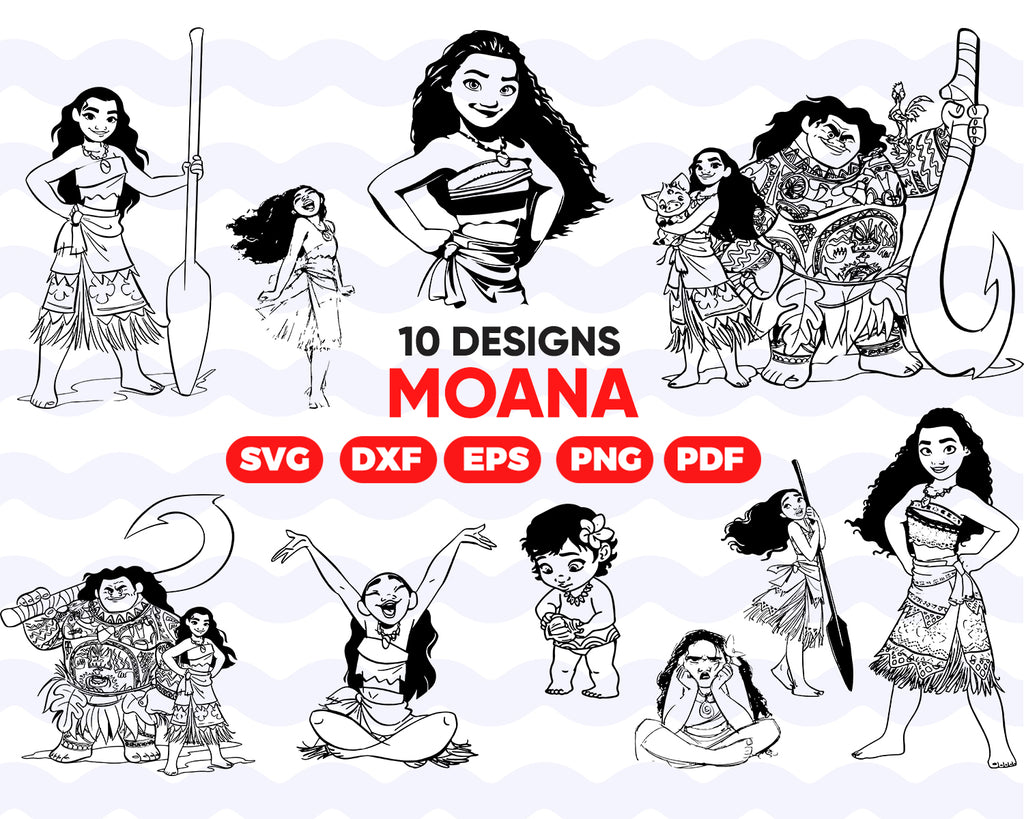 Moana Svg Moana Clipart Moana Svg File Moana Printable Svg Files M Clipartic