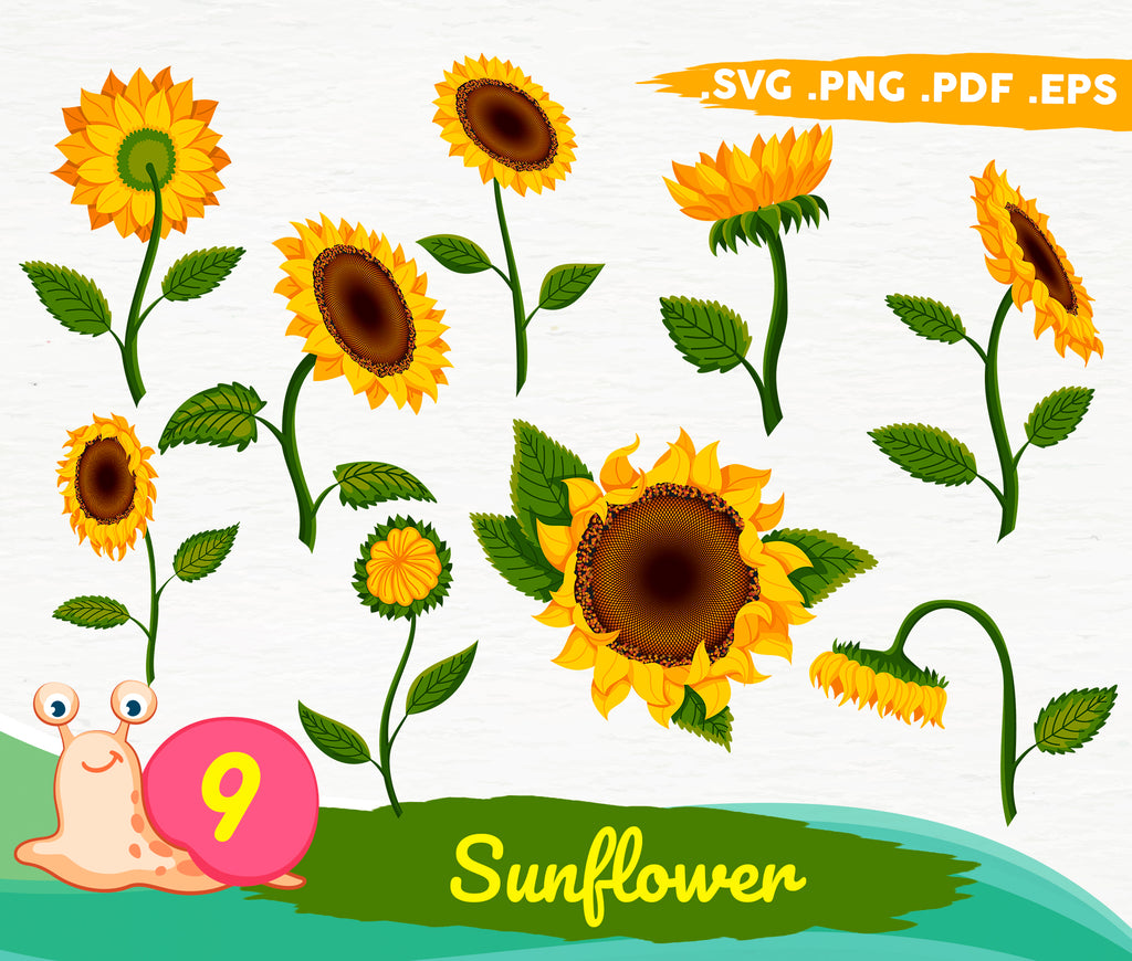 Free Free 52 Sunflower Clipart Svg SVG PNG EPS DXF File