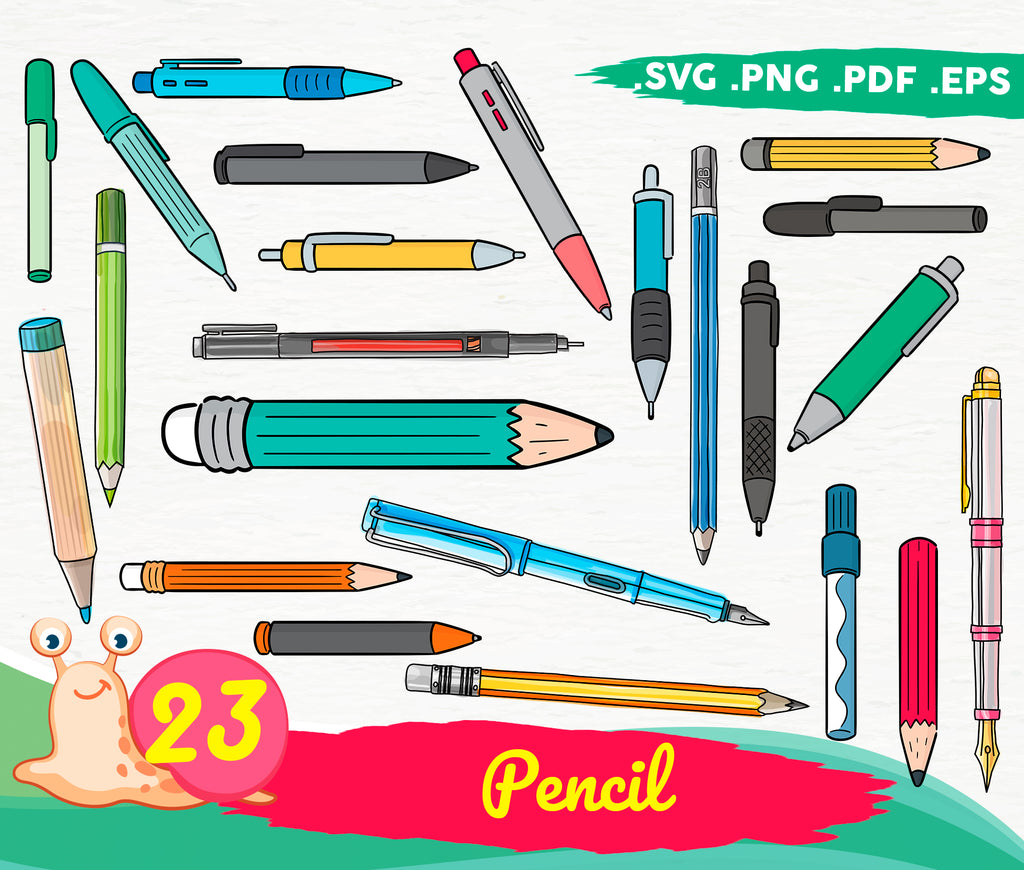 Download Pencil Svg Pencil Clipart Pencil Clip Art Pencil Vector Pencil Cricut Clipartic