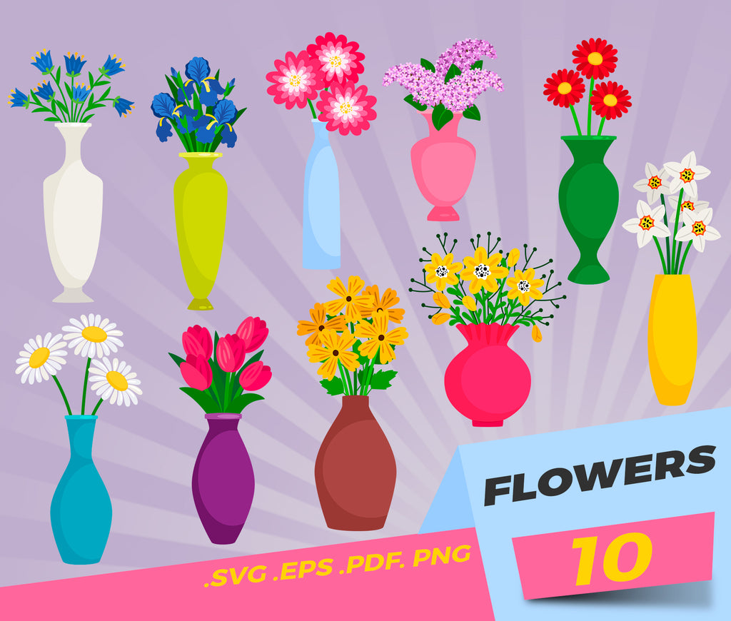 Free Free 224 Flower Vase Svg SVG PNG EPS DXF File