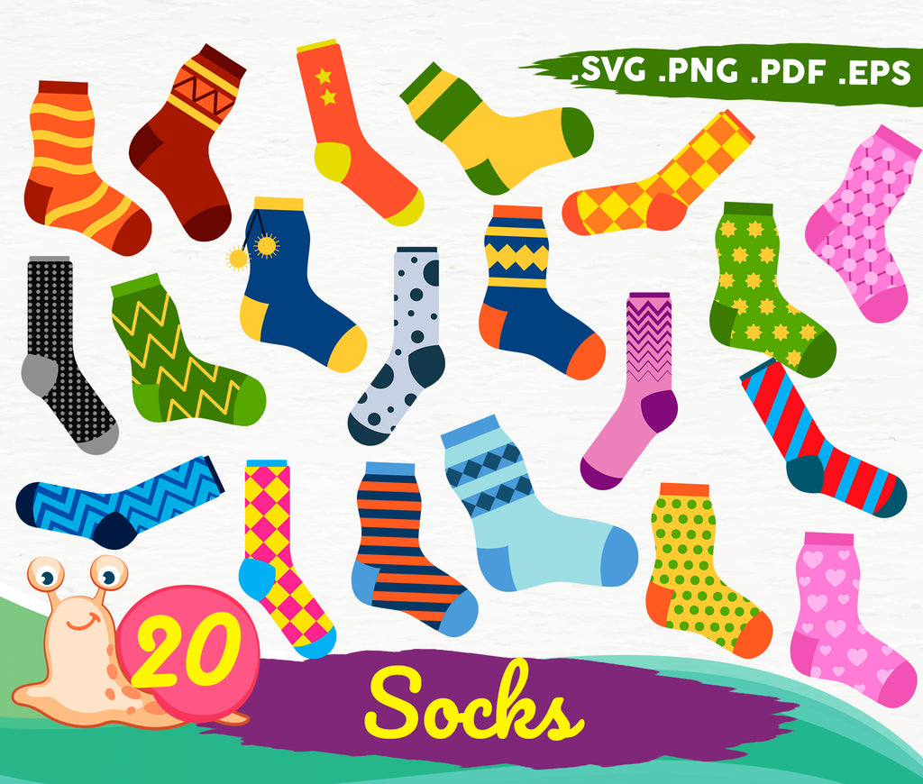 Download Socks Clipart Bundle Christmas Socks Svg Socks Svg Fashion Clipart Clipartic