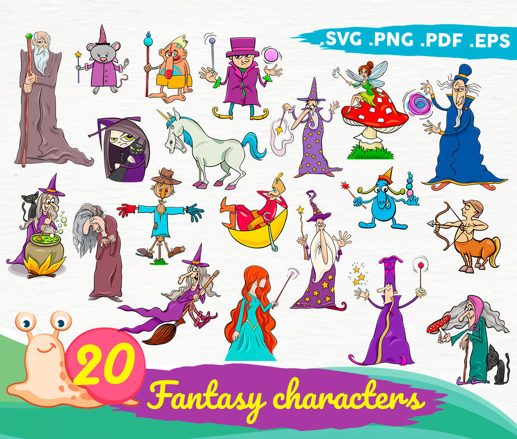 Download Magical Characters Magician Svg Unicorn Svg Witcher Svg Magic Svg Clipartic