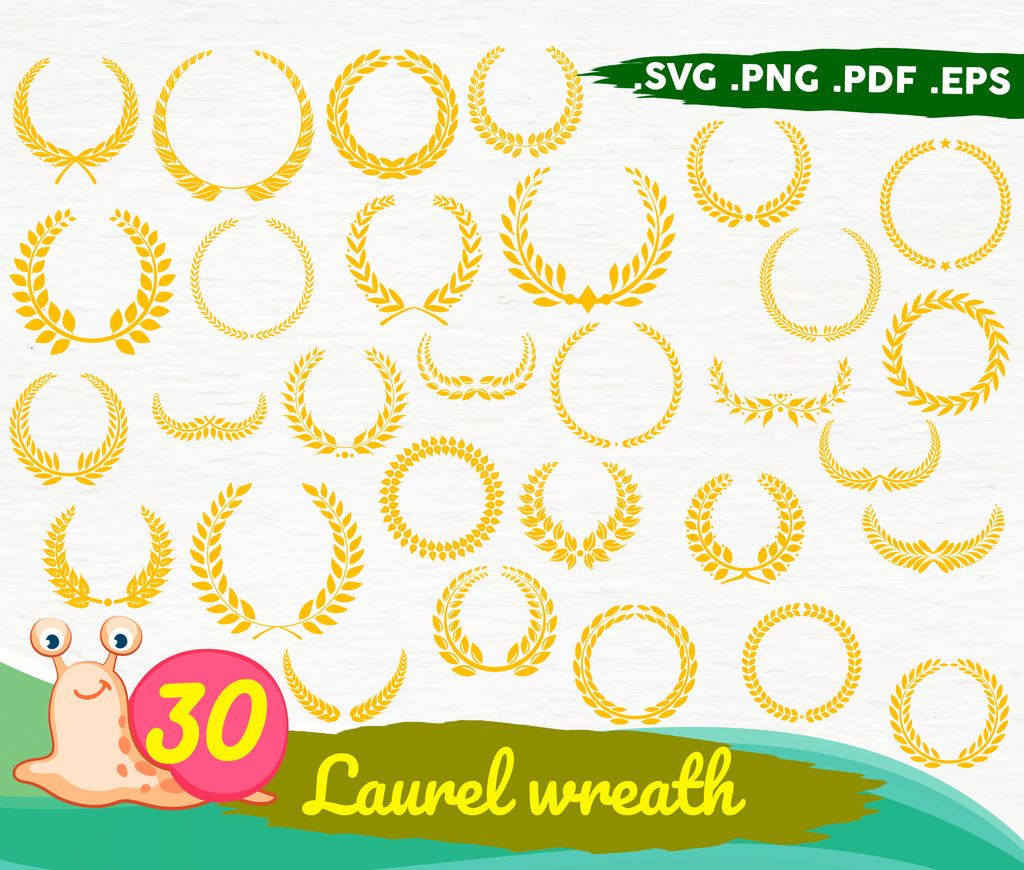 Free Free 210 Floral Laurel Svg SVG PNG EPS DXF File