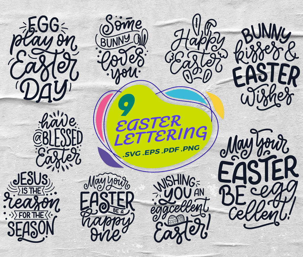 Download Easter Lettering Svg Easter Quotes Svg Happy Easter Svg Christian Svg Clipartic