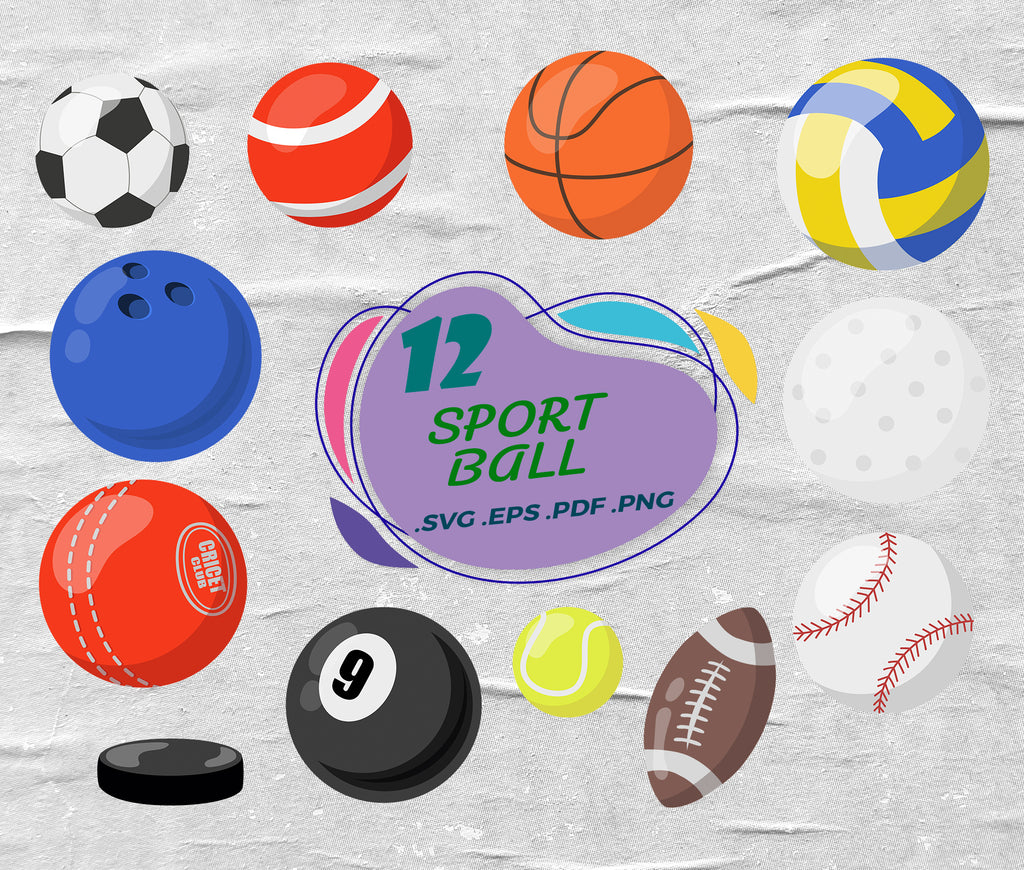 Download Ball Svg Sport Balls Svg Balls Svg Sports Ball Bundle Svg Sports Ball Clipartic