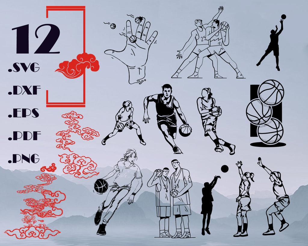 Download Basketball Svg Basketball Svg Cut File Basketball Bundle Svg Bask Clipartic