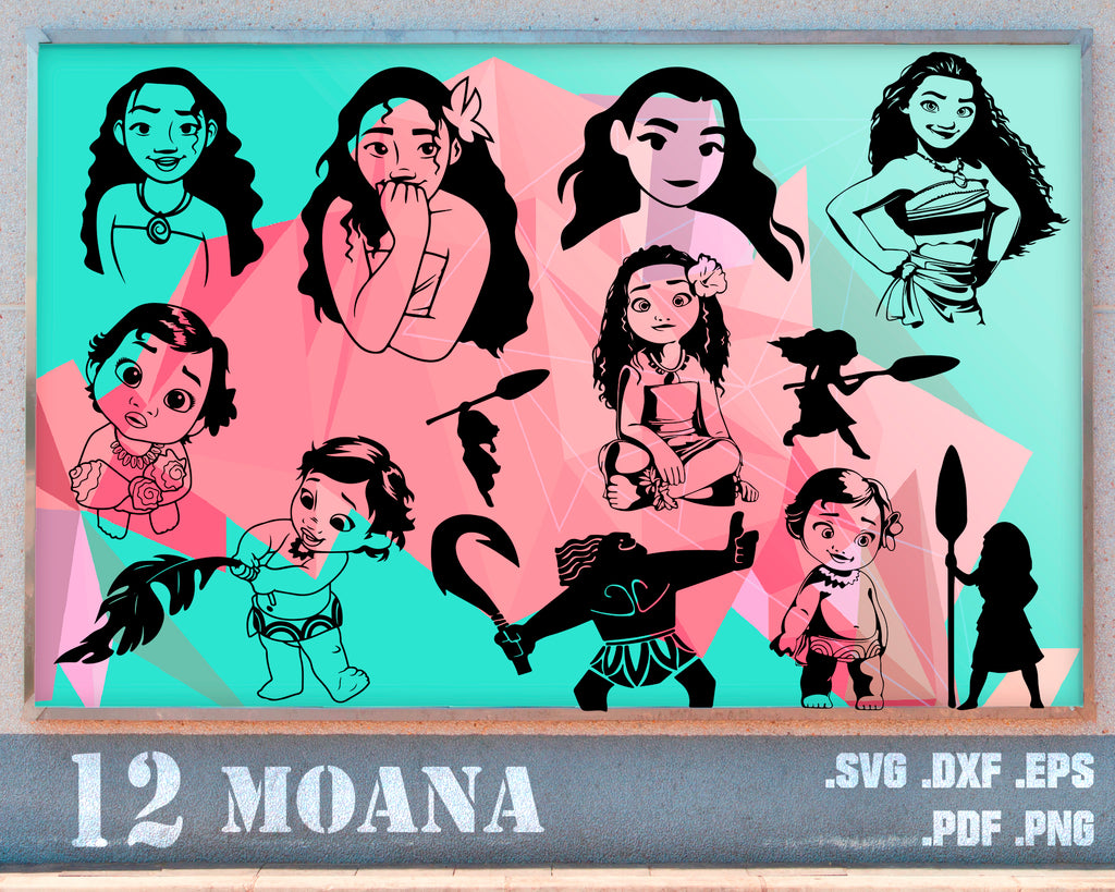 Moana Svg Moana Clipart Moana Svg File Moana Printable Svg Files M Clipartic