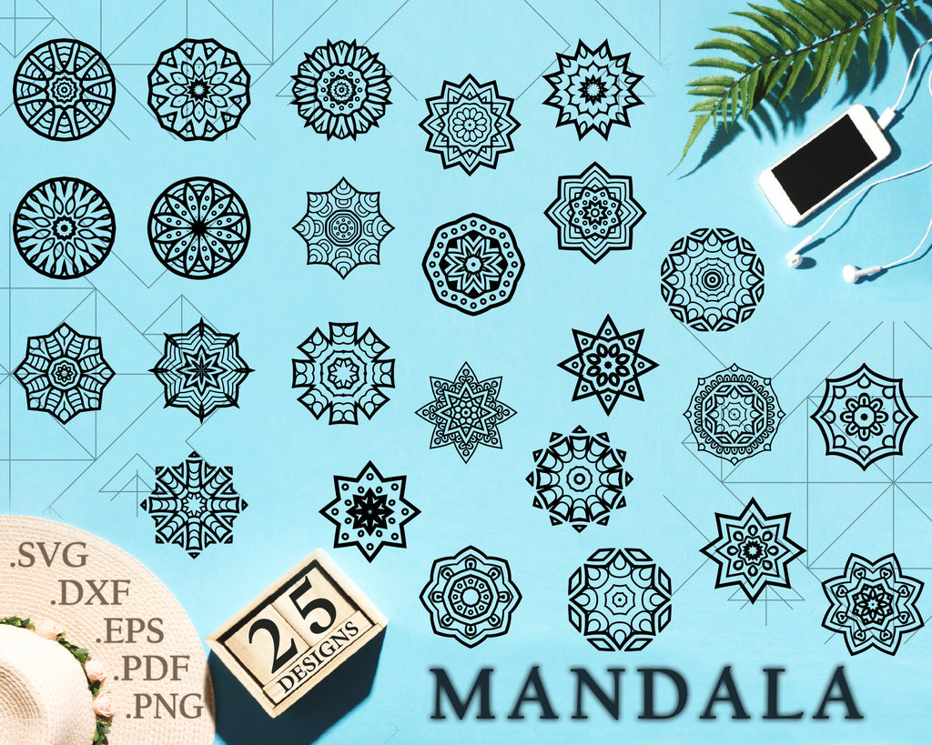 Download Mandala Svg Zentangle Svg Mandala For Cricut Mandala Clipart Manda Clipartic