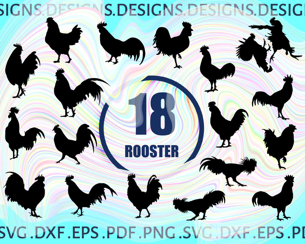 Download ROOSTER SVG, chicken svg, rooster clipart,rooster svg file ...