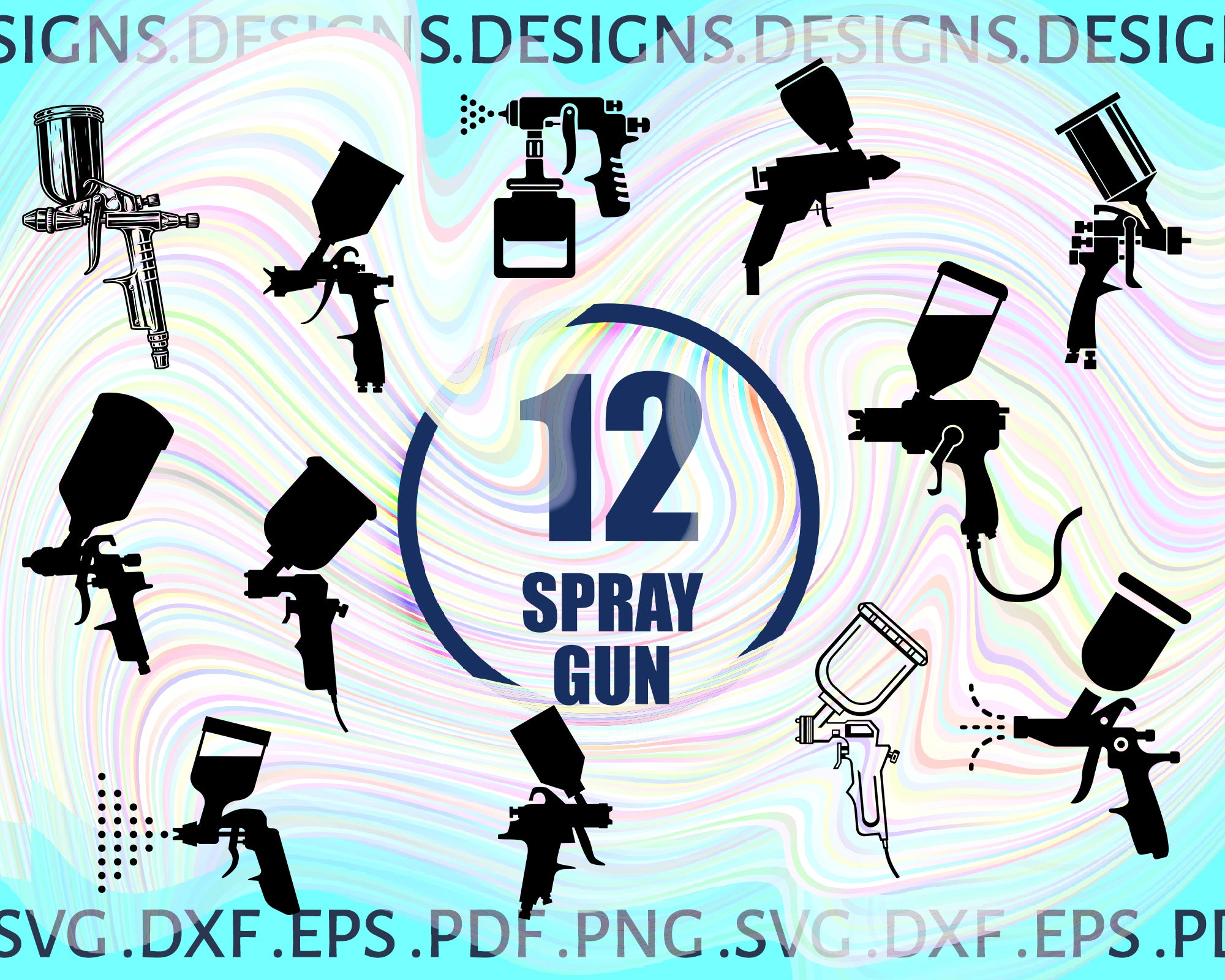 Download Spray Gun Svg Spray Gun Svg Bundle Paint Brush Svg Air Spray Clipar Clipartic