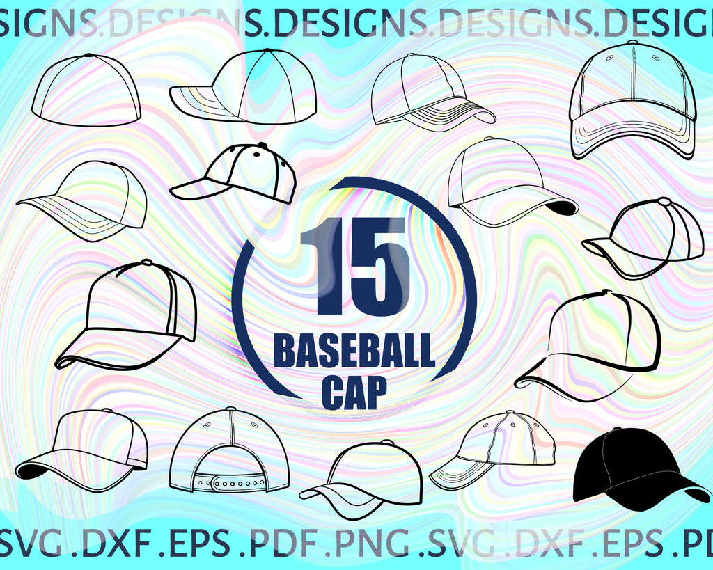 Download Baseball Cap Svg Baseball Cap Svg Bundle Baseball Cap Cricut Base Clipartic