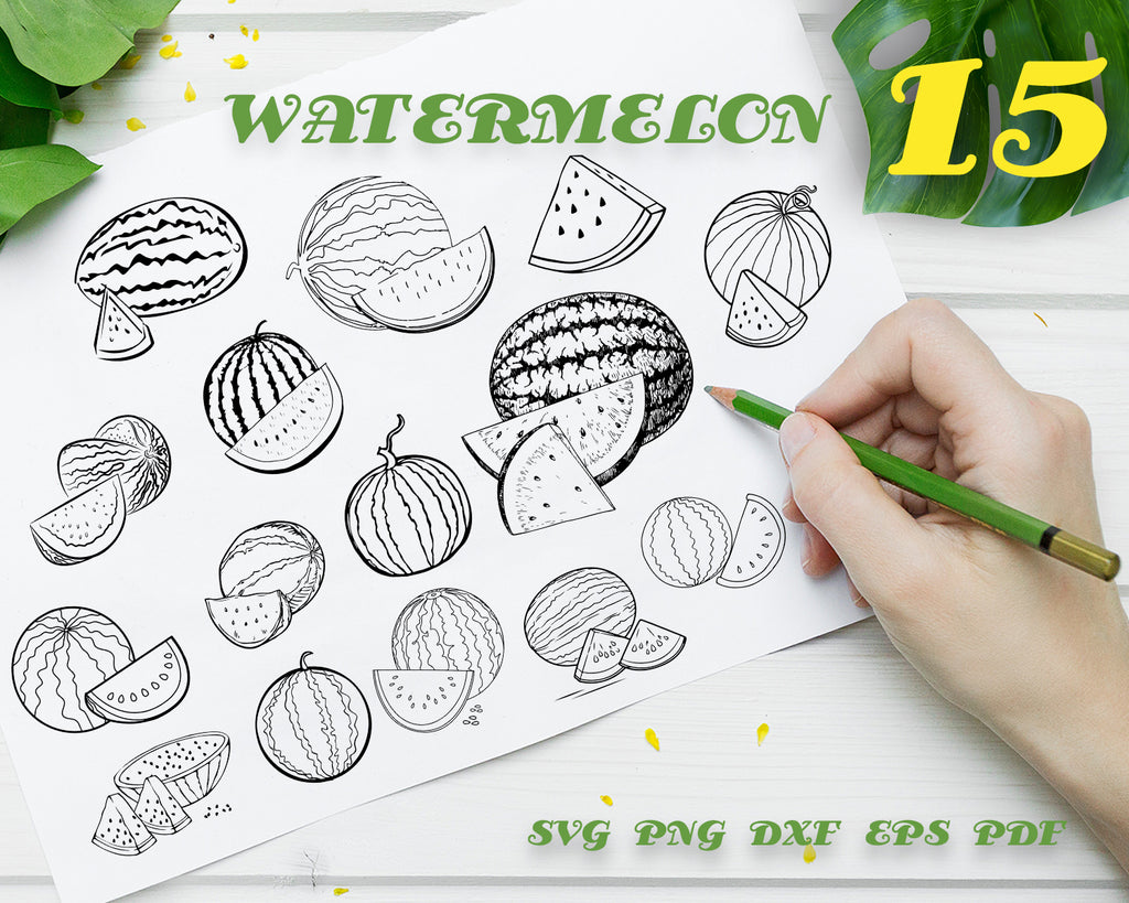 Free Free 84 Two Sweet Watermelon Svg SVG PNG EPS DXF File