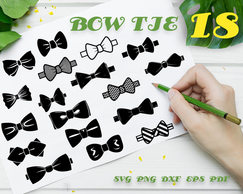 Download Bow Tie Svg Bundle Bow Tie Svg Bow Tie Clipart Bow Tie Cut Files Fo Clipartic