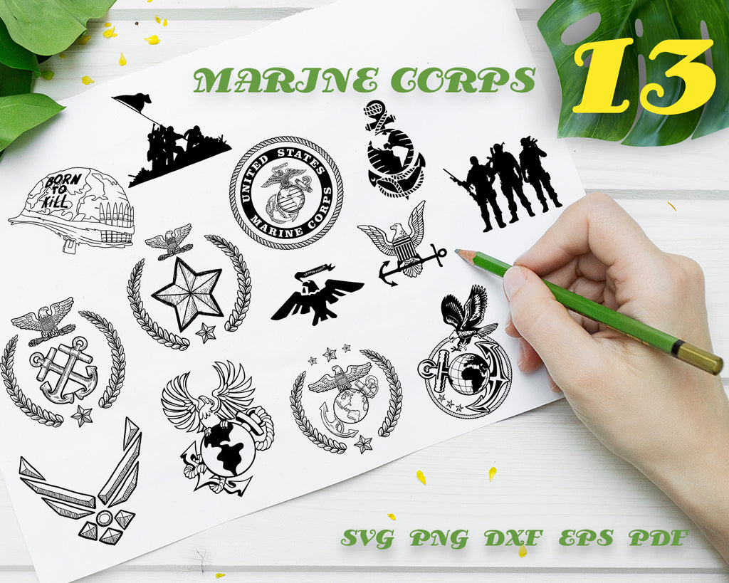 Marine Corps Svg Us Marine Svg Us Army Svg Veteran Svg Army Svg A Clipartic