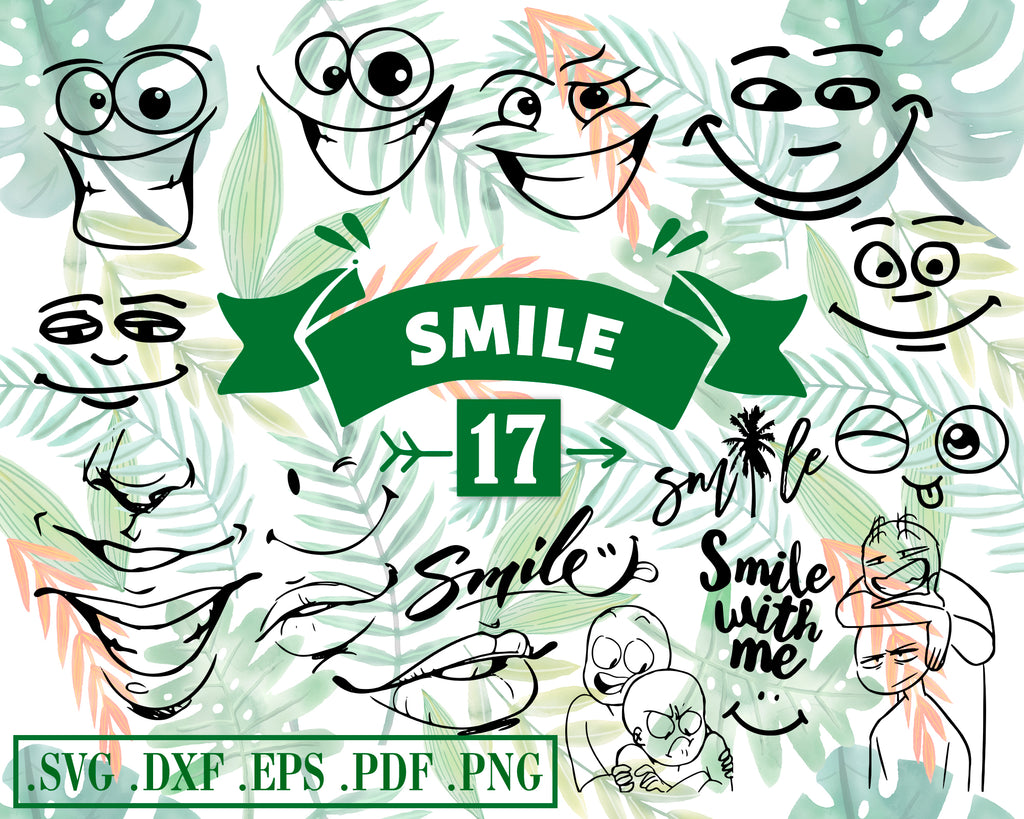 Free Free Silhouette Smile Svg 98 SVG PNG EPS DXF File