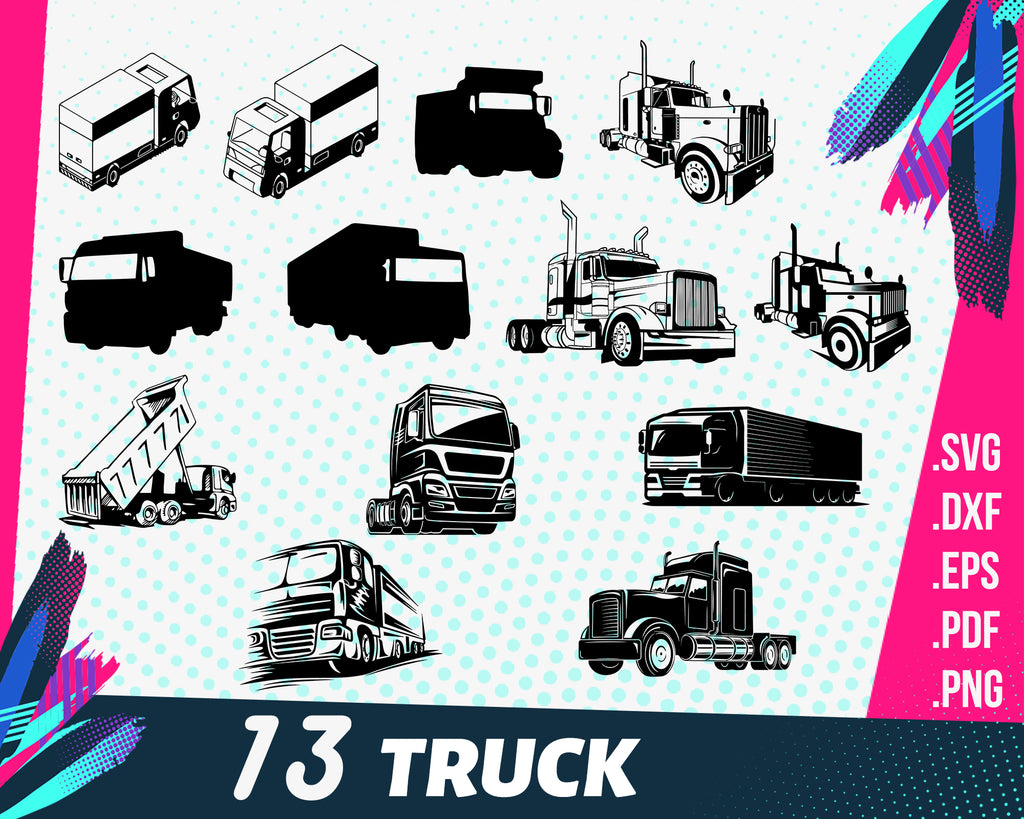 Free Free 18 Wheeler Truck Svg Free 183 SVG PNG EPS DXF File