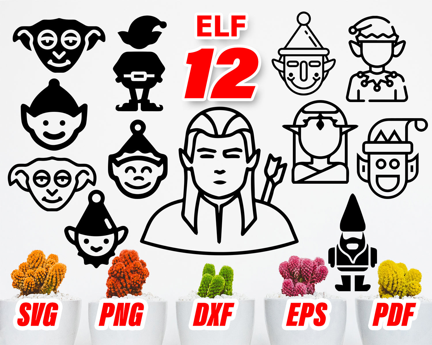 Free Free 144 Family Elf Svg SVG PNG EPS DXF File