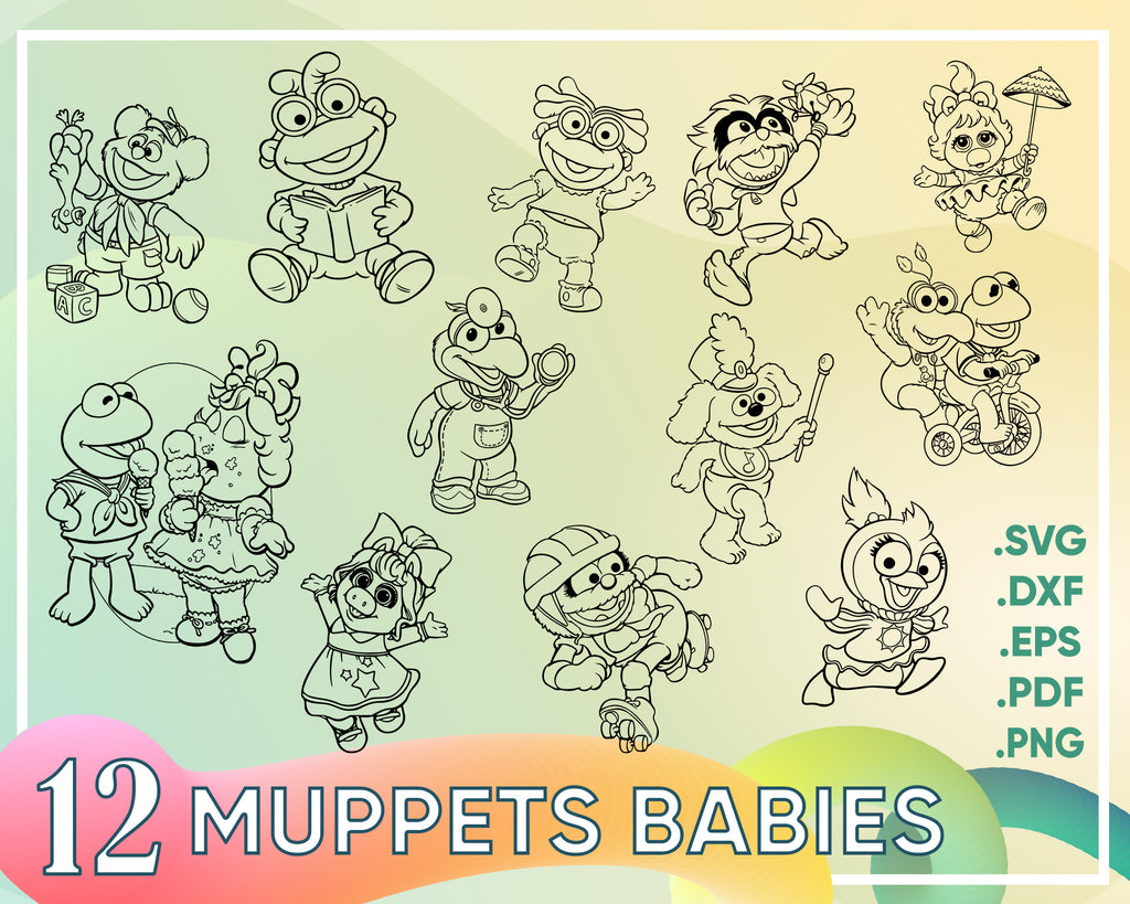 Download Muppets Babies Svg Muppet Babies Svg Muppets Babies Faces Svg Eps Clipartic