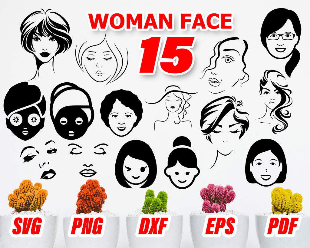 Download Woman Face Svg Woman Svg Lips Svg Lashes Svg Eyelash Svg Head Fa Clipartic