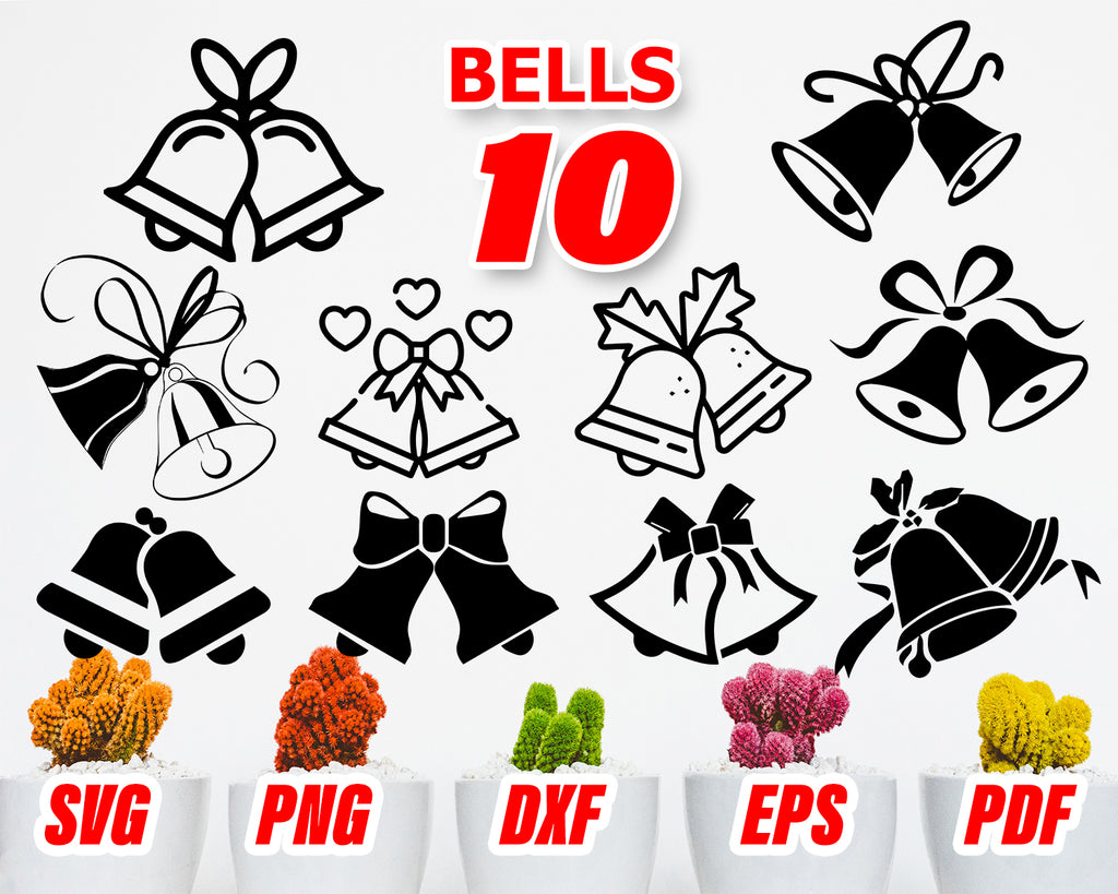 Download Bells Svg Bell Svg Easter Svg Wedding Bell Wedding Svg Clipart D Clipartic