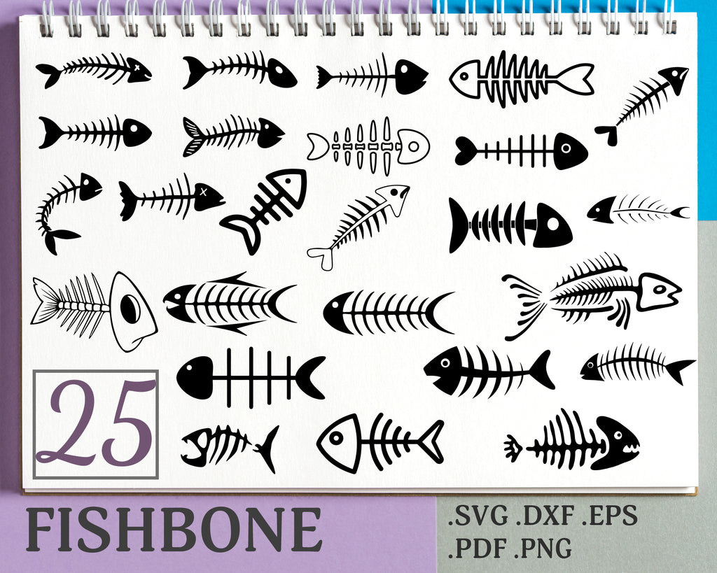 Download Fishbone Svg Fish Skeleton Svg Fish Bone Svg Fish Skeleton Fish Svg S Clipartic