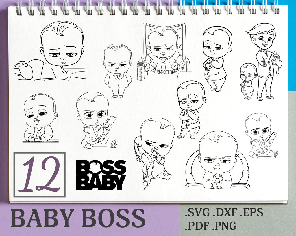 Baby Boss Svg Boss Baby Svg Newborn Boy Svg Baby Boy Shower Svg Ba Clipartic