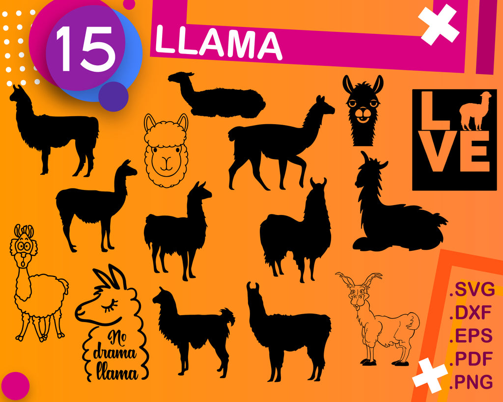 Download Llama Svg Llama Clipart Llama Face Svg Alpaca Svg Llama Svg File Clipartic