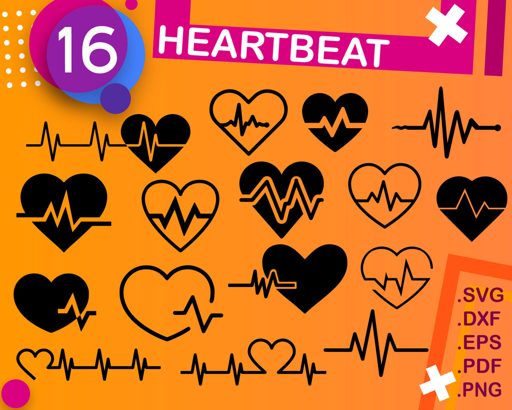 Free Free Heart Pulse Svg 7 SVG PNG EPS DXF File