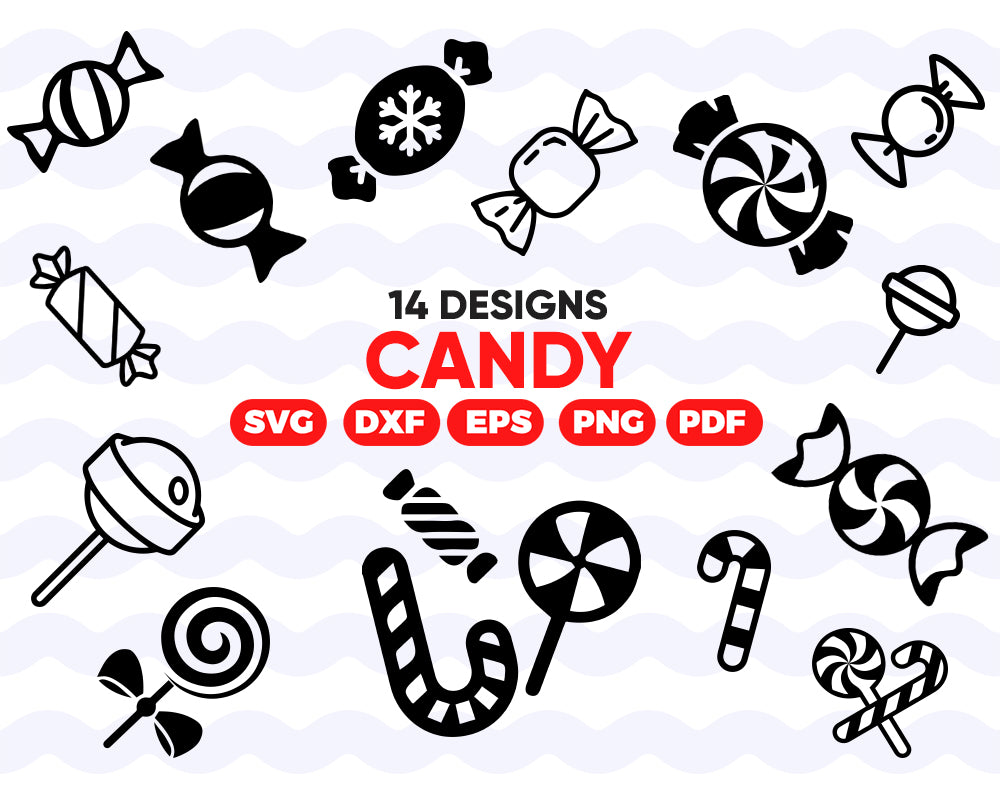 Download Candy svg, Candy SVG cutting files for Cricut and ...