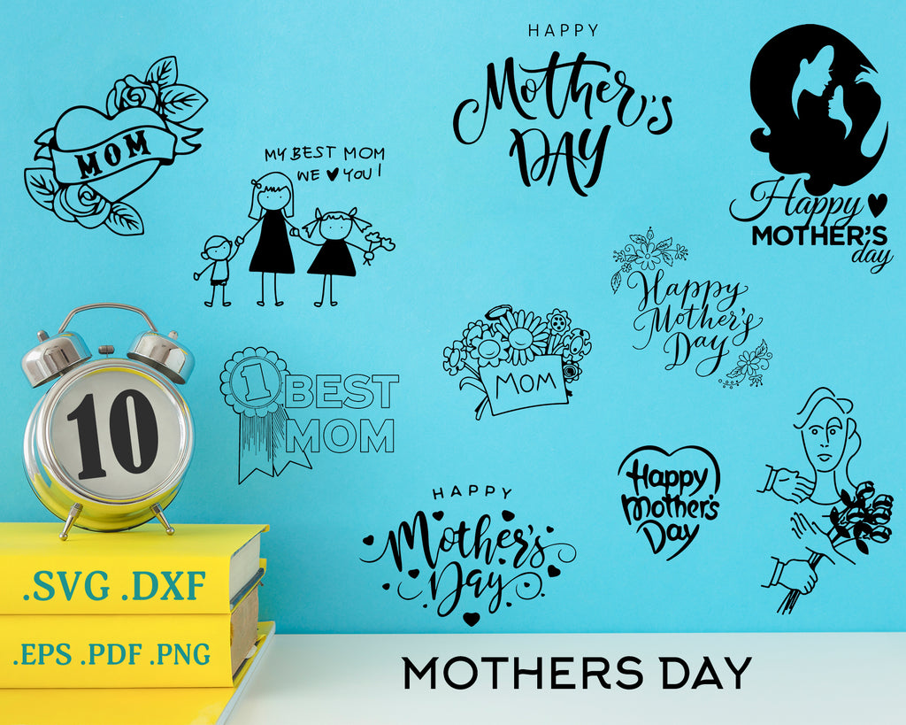 Download Mothers Day Svg Mom Svg Bundle Mom Life Svg Quotes Sayings Gift Clipartic