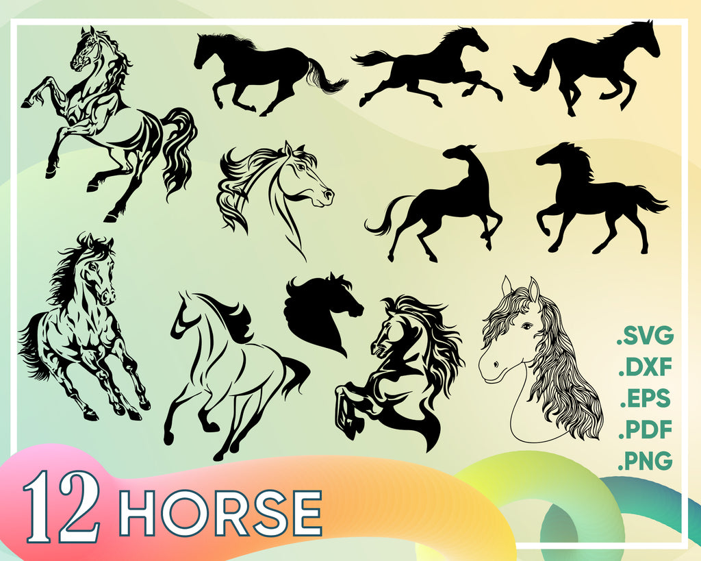 Download Horse Svg Horse Head Svg Beautiful Horse Svg File For Cricut And Silh Clipartic