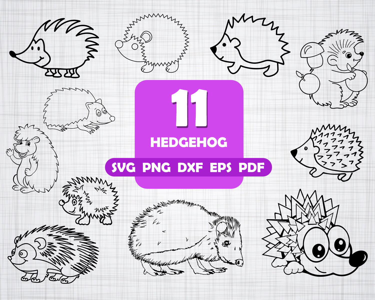Download Hedgehog Svg Animals Hedgehog Clipart Hedgehog Files For Cricut He Clipartic