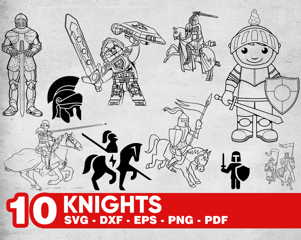 Download Knight Svg Knight Svg Knight Clipart Svg Cutting Files Knight Silh Clipartic