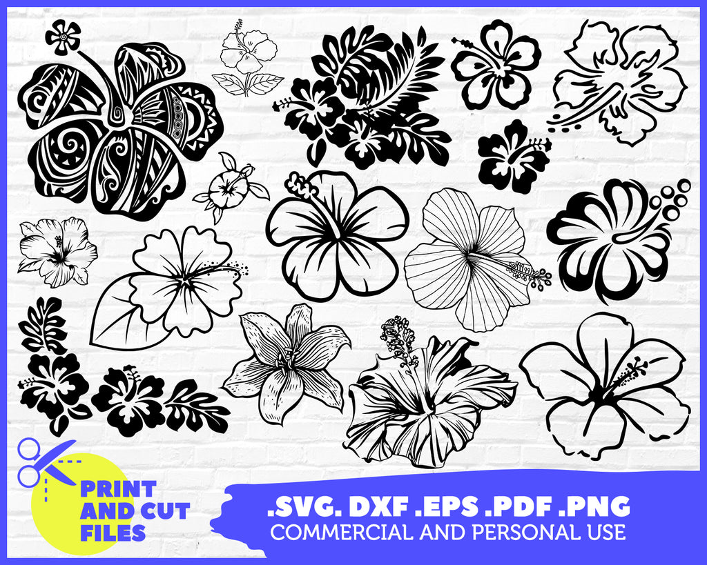 Free Free 98 Hawaiian Flower Svg Free SVG PNG EPS DXF File