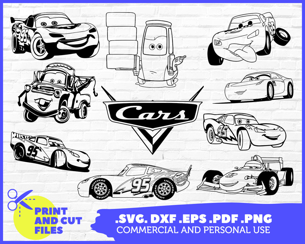 Free Free 189 Disney Cars Svg Free SVG PNG EPS DXF File