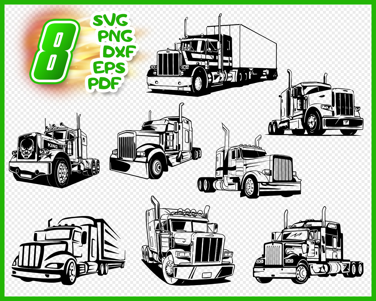 Free Free 319 Semi Truck Svg Icon SVG PNG EPS DXF File
