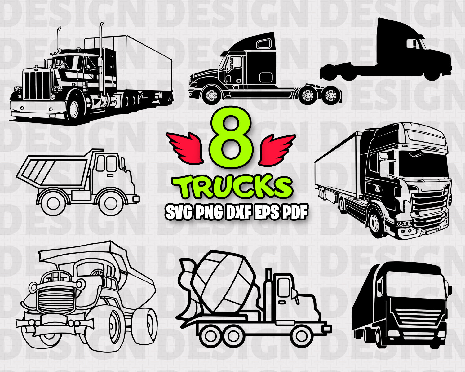 Free Free 337 Truck Svg SVG PNG EPS DXF File
