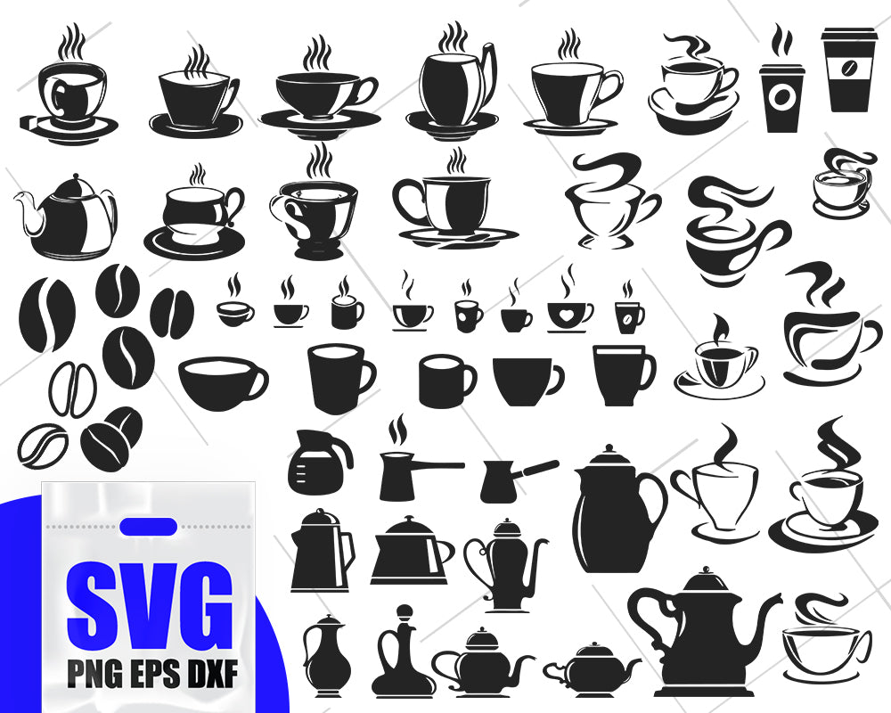 Free Free 285 Silhouette Coffee Cup Svg SVG PNG EPS DXF File