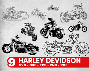 Download Harley Davidson Logo Harley Davidson Svg Bundle Motorcycle Svg T Shirt Design Harley Davidson Clipart Svg For Cricut Silhouettes Dxf Kits How To Craft Supplies Tools