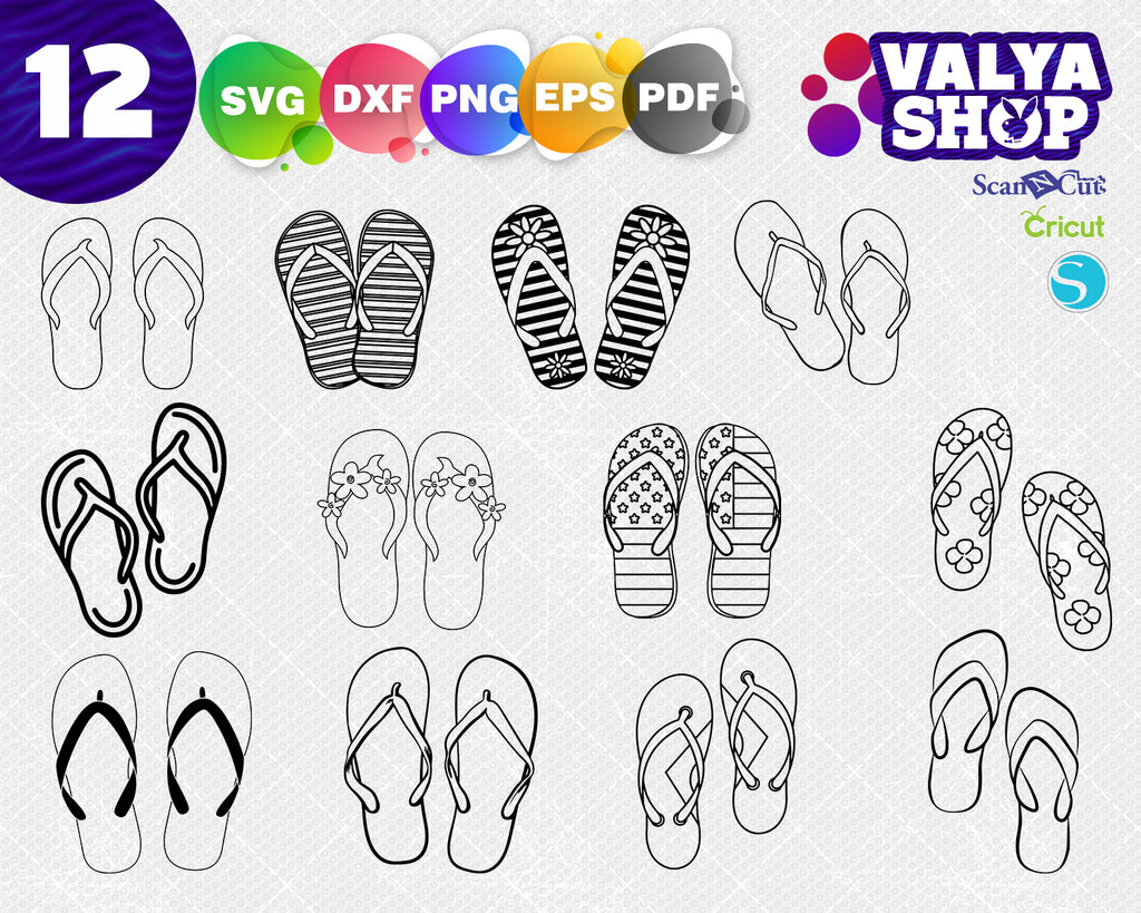 Download Flip Flop Svg Summer Flip Flops Monogram Frames Svg Beach Flip Flop S Clipartic