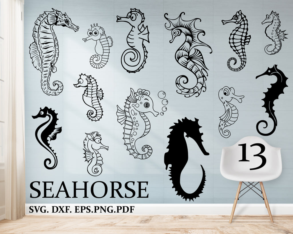 Download Seahorse Svg Seahorse Monogram Svg Seahorses Split Seahorse Svg Fi Clipartic