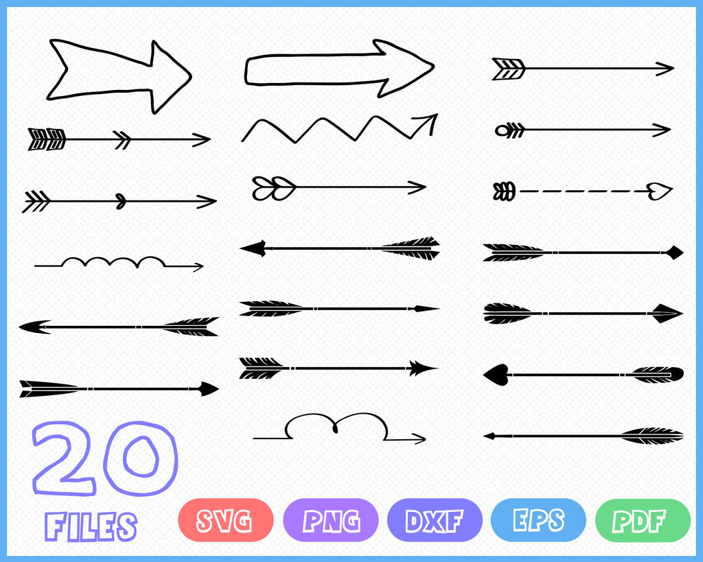 Download Straight Arrows Clipart Files Tribal Cricut Files Png Dxf Arrow Svg Straight Arrows Svg Cut Files Arrow Silhouette Eps Svg Drawing Illustration Art Collectibles Delage Com Br