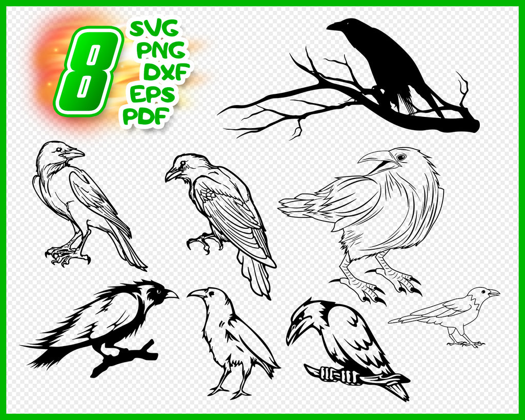 Download Raven Svg Ravens Svg Raven Clipart Raven Silhouette Raven Clip Art Clipartic
